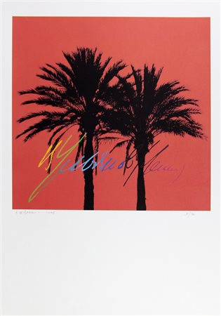 Fernando De Filippi, Senza titolo, 2008, serigrafia su carta, cm. 70x50, es....