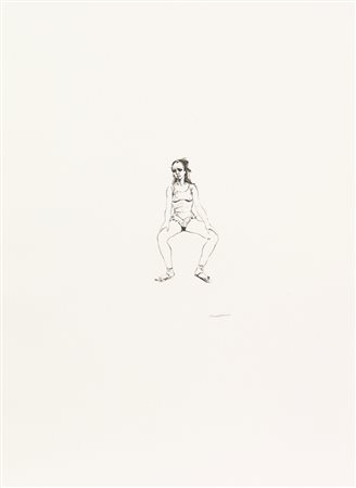 Francesco Messina, Senza titolo, incisione su carta, cm. 70x50 (lastra cm....