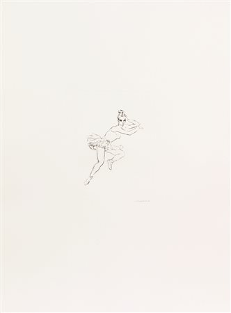 Francesco Messina, Senza titolo, incisione su carta, cm. 70x50 (lastra cm....