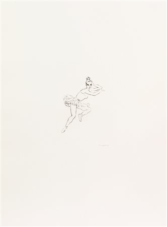 Francesco Messina, Senza titolo, incisione su carta, cm. 70x50 (lastra cm....