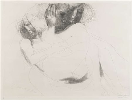 EMILIO GRECO (Catania 1913 - Roma 1995) Composizione amorosa, 1970...