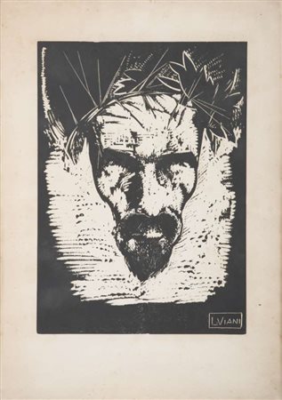 LORENZO VIANI (Viareggio 1882 - Lido di Ostia 1936) Volti Coppia di...