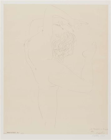 EMILIO GRECO (Catania 1913 - Roma 1995) Danzatrice n.3, 1971 Litografia, ex....