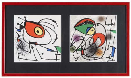 JOAN MIRÒ (Barcellona 1893 - Palma di Maiorca 1983) Sculptures et Céramiques,...