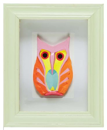 SALVATORE ATTANASIO AVITABILE (Piana di Sorrento 1972) Gufo 3, 2015 Vinildas...