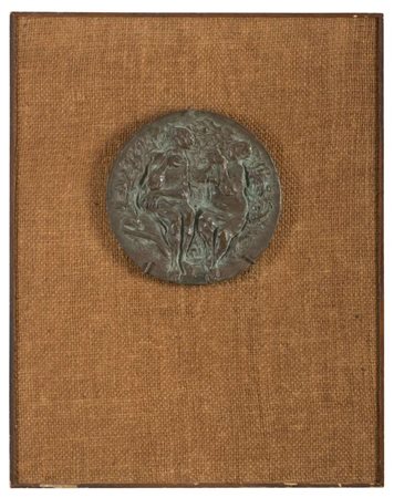 ETTORE CALVELLI (Treviso 1912 - Ponte di Legno 1997) Adamo ed Eva Arca di...