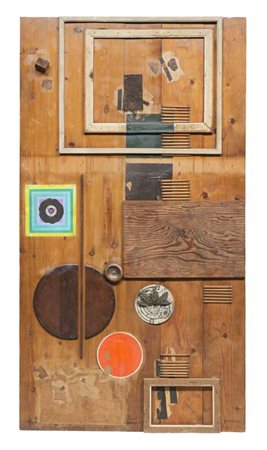 VASSILY SKILAKOS (Grecia 1933-2000) Grande Composizione, 1972 Assemblaggio...