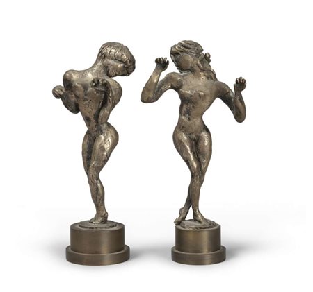 EDOLO MASCI (Castiglione a Casauria 1938 - Roma 2008) La vite Coppia di...