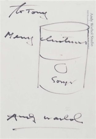 ANDY WARHOL (Pittsburgh 1928 - New York 1987) Christmas Soup, anni '70...