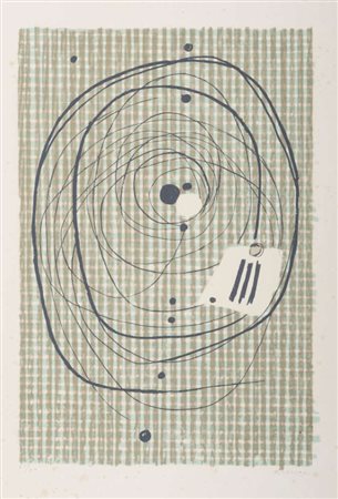 BICE LAZZARI (Venezia 1900 - Roma 1981) Senza titolo Litografia a colori, ex....