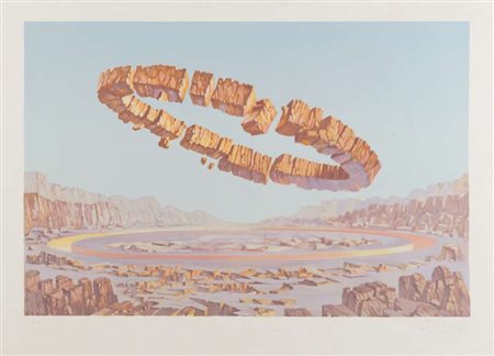 FABRIZIO CLERICI (Milano 1913 - Roma 1993) Un istante dopo, 1978-80...