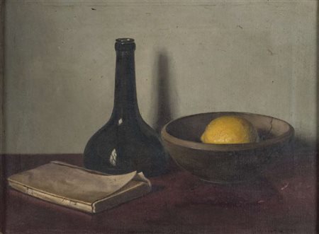 ADRIAAN TIMMERS (Paesi Bassi 1886-1952) Natura morta, fine anni '30 Olio su...