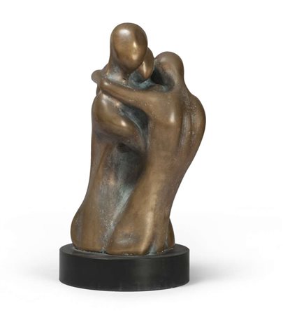 COLIN WEBSTER WATSON (Nuova Zelanda 1926-2007) I tre amanti, 1968 Bronzo, cm....