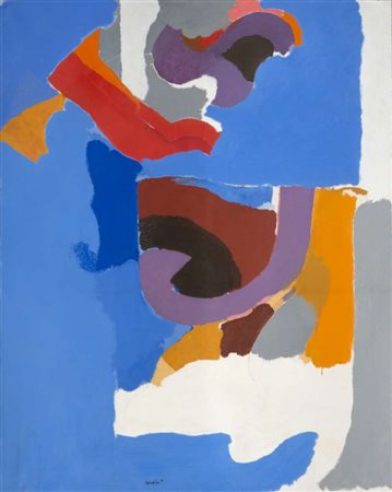 ANTONIO SCORDIA (Santa Fè 1918 - Roma 1989) Rinaldo in campo, 1971 Olio su...