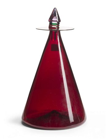 YOICHI OHIRA (Giappone 1946) Senza titolo, 1990 Bottiglia con tappo in vetro...