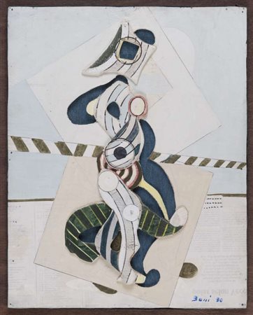 PAOLO BONI (Vicchio di Mugello 1926 - Padova 2008) Transfert, 1990 Tecnica...