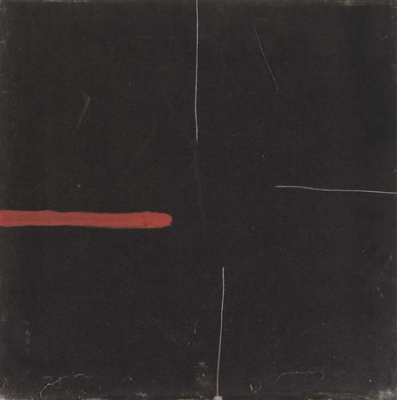 ACHILLE PACE (Campobasso 1923) Senza titolo, 1991 Tecnica mista su tela, cm....