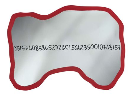 MICHELANGELO PISTOLETTO (Biella 1933) Frattali, 1999/2000 Acrilico e...