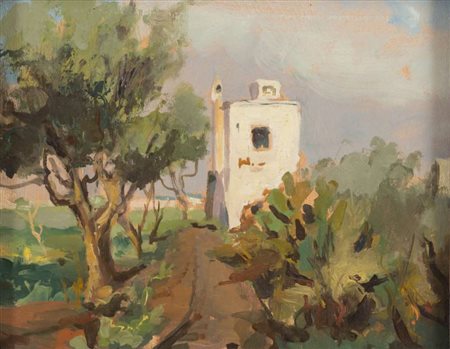 GIOVANNI CONSOLAZIONE (Gravina di Puglia 1908 - Roma 1964) Rustico pugliese,...