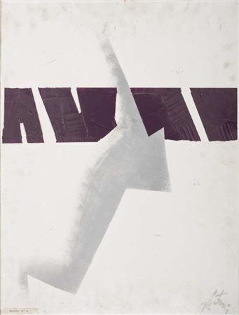 ENRICO DE TOMI (Venezia 1912 - Roma 1983) Progetto n. 34 Tecnica mista su...