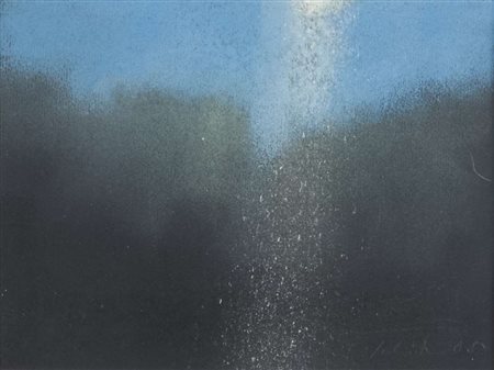 DANIEL LIFSCHITZ (Berna 1937) Paesaggio, 2008 Pastello su carta, cm. 15 x 20...