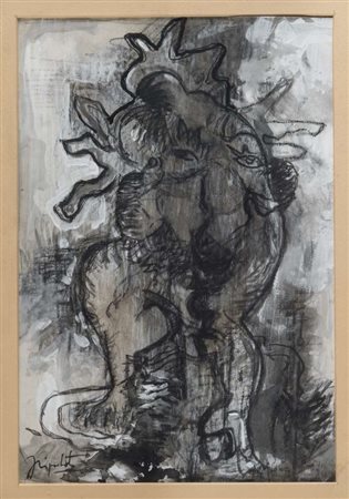 JACQUES LIPCHITZ, att.o (Druskininkai 1891 - Capri 1973) Senza titolo, anni...