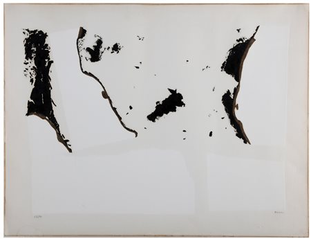 BURRI ALBERTO (1915 - 1995) Combustione. 1959. Acquaforte e litografia. Cm...