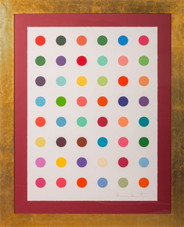 HIRST DAMIEN (n. 1965) Oleoylsarcosine. 2008. Acquaforte. Cm 62,40 x 85,30....