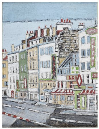 TAMBURI ORFEO (1910 - 1994) Paesaggio. Olio su tela. Cm 50,00 x 70,00. Firma...