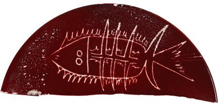 LAM WILFREDO (1902 - 1982) Senza Titolo. Porcellana. Cm 46,00 x 21,00. Pezzo...