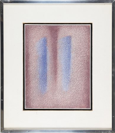 DE LUIGI MARIO (1901 - 1978) Grattage. . 1973. Olio su tavola. Cm 24,00 x...