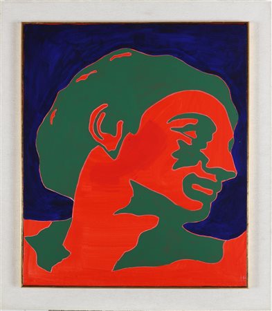 FESTA TANO (1938 - 1988) Da Michelangelo. 1978. Olio su tela. Cm 50,00 x...