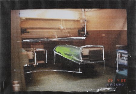 SCHIFANO MARIO (1934 - 1998) Senza titolo. . Acrilico su tela preparata al...