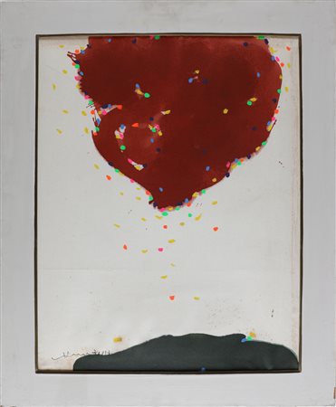 CHIN HSIAO (n. 1935) Prima della tempesta 35. Acrilico su tela. Cm 49,00 x...