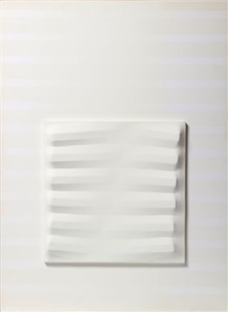 BONALUMI AGOSTINO (1935 - 2013) Senza titolo. . Multiplo estroflesso. Cm...