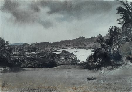 Pietro Annigoni, Milano 1910 - Firenze 1988, Sneem Irlanda, 1970, China e...