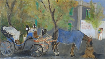 Walter Piacesi, Ascoli Piceno 1929 - 0, Studio di Fiacre a Cattolica, 1983,...