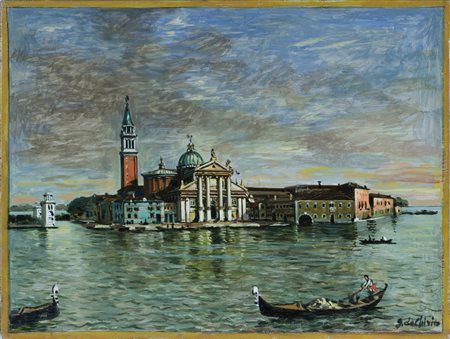Giorgio de Chirico, Volos 1888 - Roma 1978, Venezia, Isola di San Giorgio,...