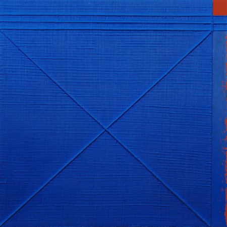 Gianfranco Zappettini, Genova 1939 - 0, La trama e l'ordito, 2006, Resine e...