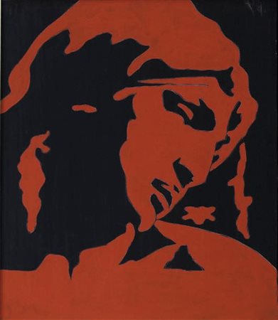 Tano Festa, Roma 1938 - 1988, Senza titolo, 1978, Acrilico su tela, cm....