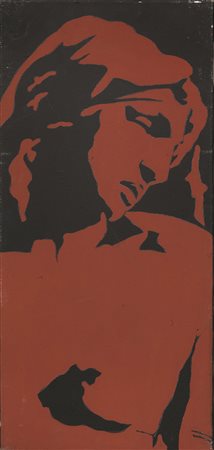 TANO FESTA(Roma 1935 - Roma 1988)Da Michelangeloacrilici su tela, cm...