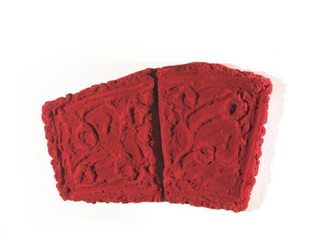 PINO PINELLI(Catania 1938)Pittura Rtecnica mista, cm 27x42 applicato su...