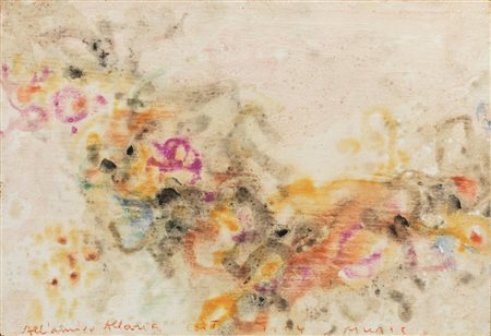 ANTON ZORAN MUSIC(Gorizia 1909 - Venezia 2005)&nbsp; Composizioneolio su...