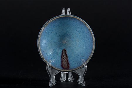 Arte Cinese Ciotola Jun in ceramica Cina, dinastia Yuan. -. Cm 12,70 x 6,00....