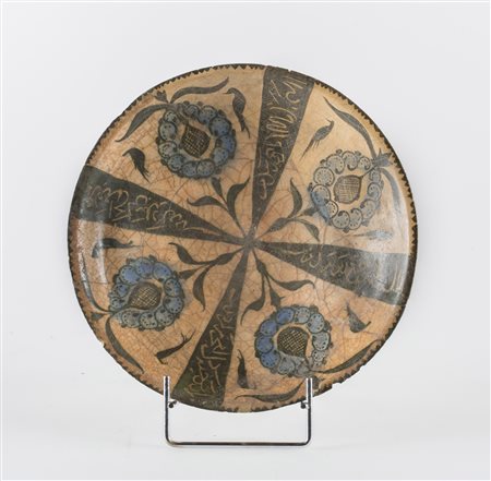 Arte Islamica Ciotola in ceramica Iran, Kashan, XIII secolo . -. Cm 22,00 x...