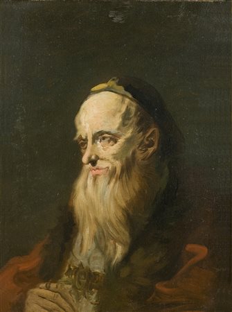 BISON GIUSEPPE BERNARDINO (1762 - 1844) Ritratto d'arabo. Olio su tela. Cm...