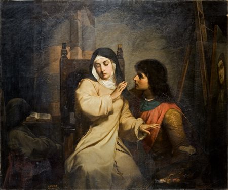 ZONA ANTONIO (1814 - 1892) Filippo Lippi seduce la monaca Lucrezia Buti....