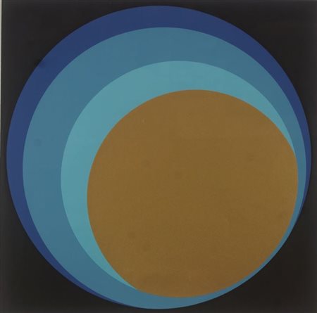 DIULGHEROFF NICOLAJ Kustendil (BG) 1901 - 1982 Torino "Senza titolo" 40x40...