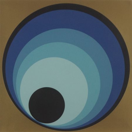 DIULGHEROFF NICOLAJ Kustendil (BG) 1901 - 1982 Torino "Senza titolo" 40x40...