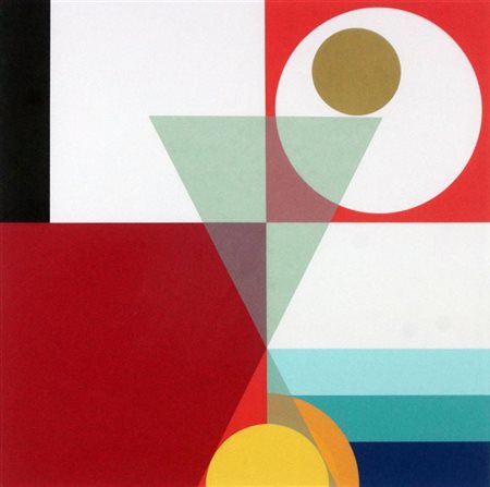 DIULGHEROFF NICOLAJ Kustendil (BG) 1901 - 1982 Torino "Senza titolo" 40x40...